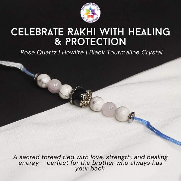 Crystal Rakhi for Emotional Healing, Calm & Reiki-Charged 2