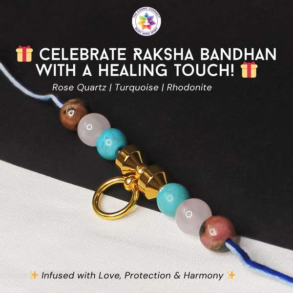 Crystal Rakhi for Love, Emotional Healing & Protection Reiki Energized 2
