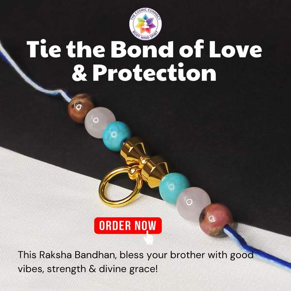 Crystal Rakhi for Love, Emotional Healing & Protection Reiki Energized 6