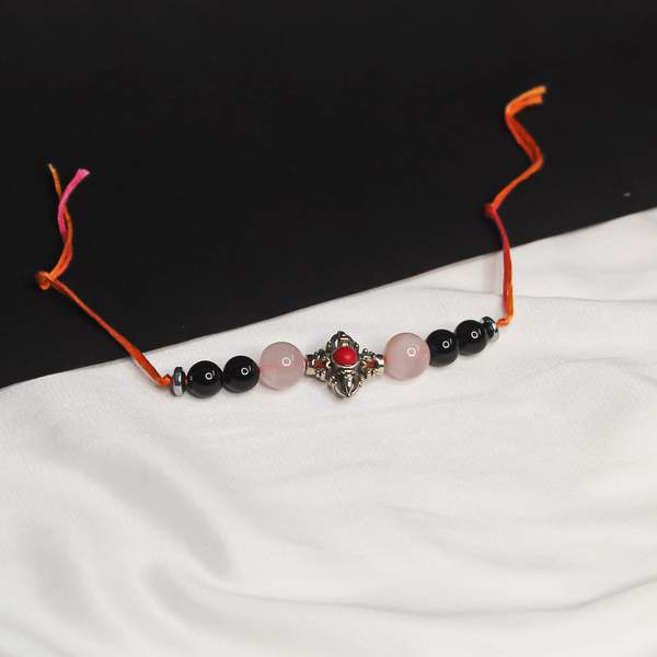 Crystal Rakhi For Love, & Protection | Reiki Energized | Premium Raksha Bandhan