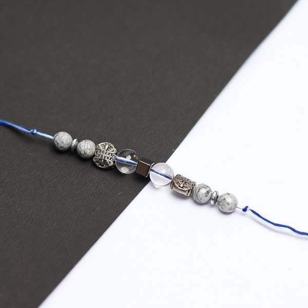 Crystal Rakhi for Strength, Focus & Positivity | Reiki Charged Raksha Bandhan