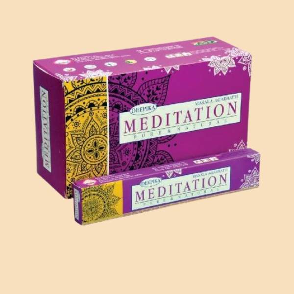 Deepika Meditation Incense Aggarbatti (Pack of 3)