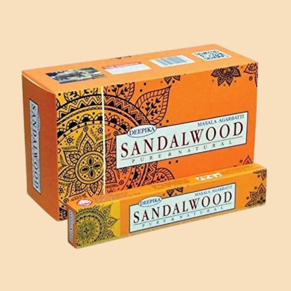 Deepika Sandalwood Incense Aggarbatti (Pack of 3)