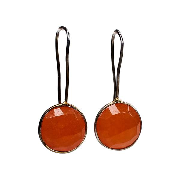 Energizing Carnelian Crystal Earring for Motivation & Creativity 2