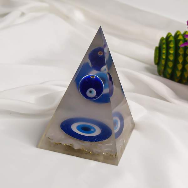 Evil Eye Orgone Pyramid for Protection, & Spiritual Harmony 3
