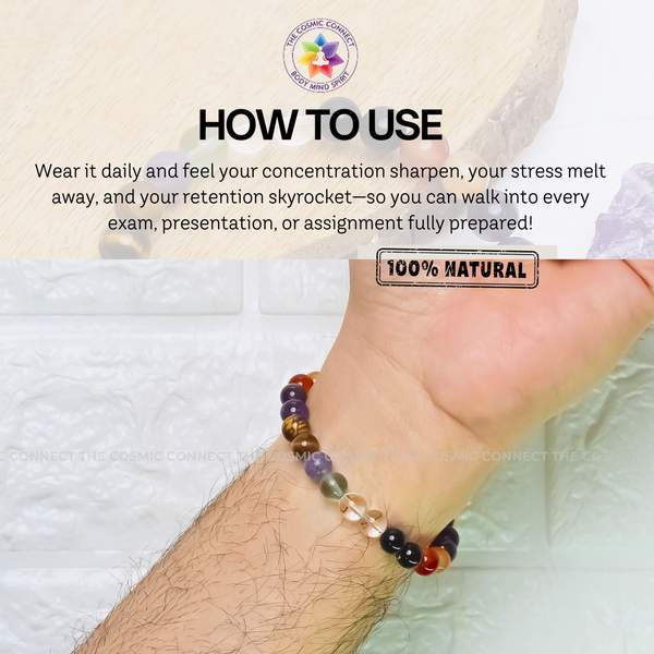 Exam Success Focus & Memory Bracelet 7