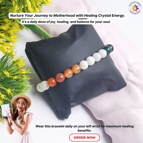 Fertility Therapy Bracelet for Enhance Fertility, Balance Hormones 8