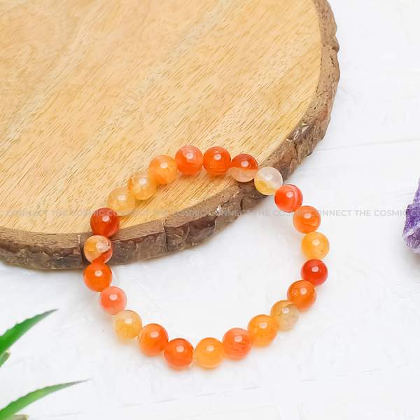 Fire Agate Healing Bracelet – Ignite Passion, Courage & Inner Strength 2
