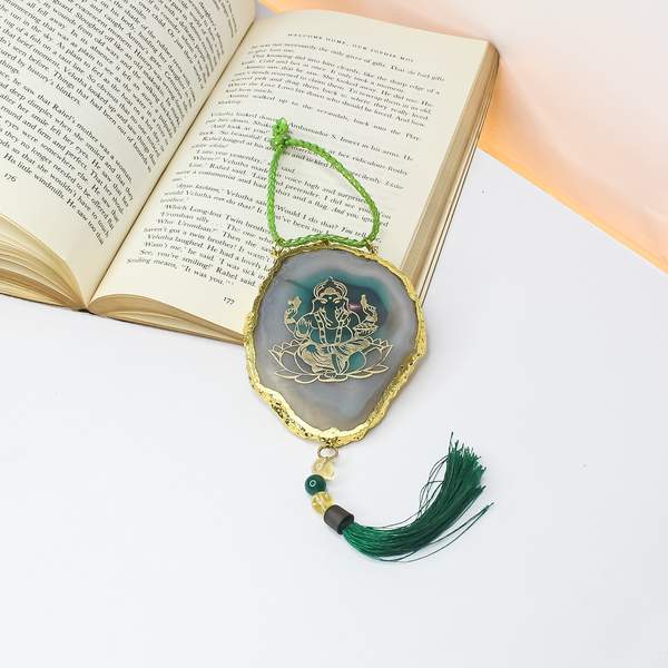 Ganpati Agate Stone Door Hanger Divine Protection & Positive Energy 5