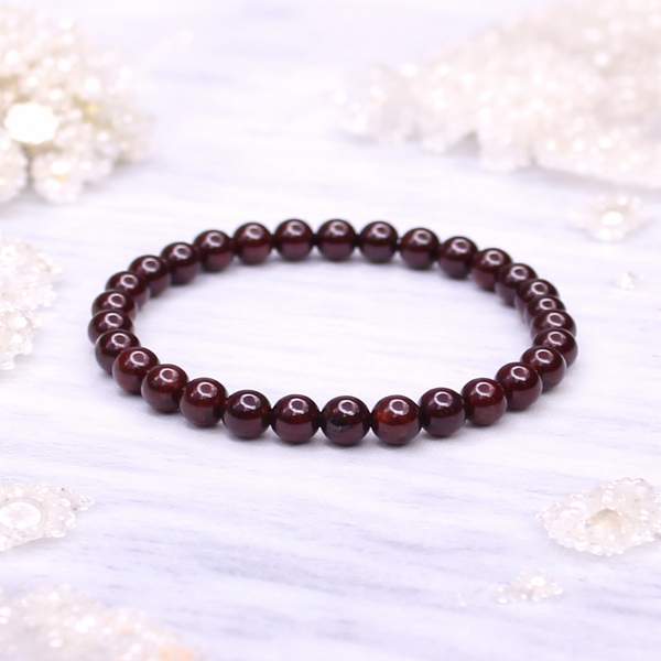 Garnet Healing Bracelet – Boost Energy, Passion & Grounding