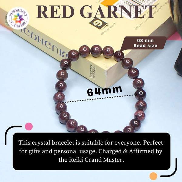 Garnet Healing Bracelet – Boost Energy, Passion & Grounding 11