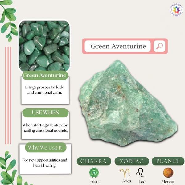 Green Aventurine Bangle Bracelet - Heart Chakra Healing, Attract Prospe 2