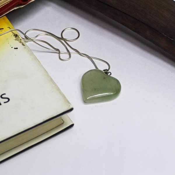 Green Aventurine Crystal Pendant for Luck & Prosperity 2