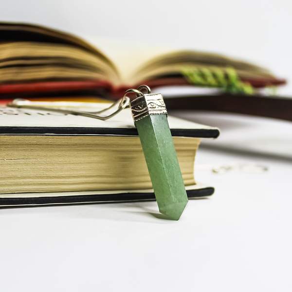 Green Aventurine Crystal Pendant for Luck & Prosperity 3