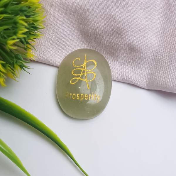 Green Aventurine Manifestation Coin 2