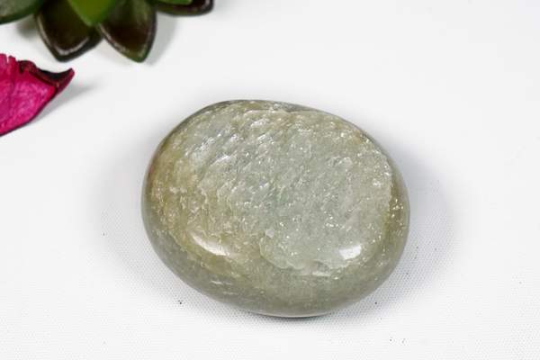Green Aventurine Palm Stone for Opportunity & Prosperity