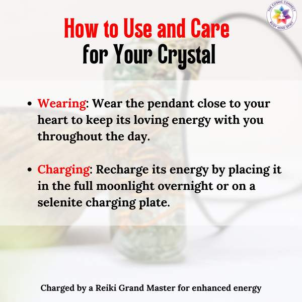 Green Jade Orgone Pendant for Attract Prosperity, & Harmony 4