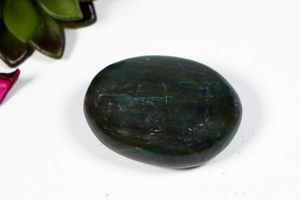 Green Jade Palm Stone Attract Prosperity & Emotional Balance