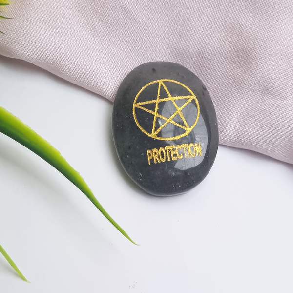 Grey Onyx Protection Coin Empower Your Strength and Stability