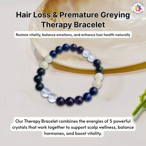 Hair Loss & Premature Greying Therapy Bracelet for Hair Growth, Anti-Greying 5