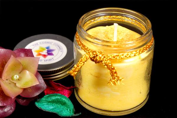 Handmade Scented Manifestation Candle for Inner Peace, & Positive Energy 3