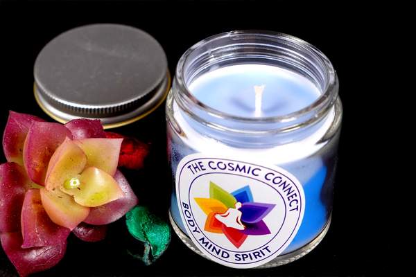 Handmade Scented Manifestation Candle for Inner Peace, & Positive Energy 6