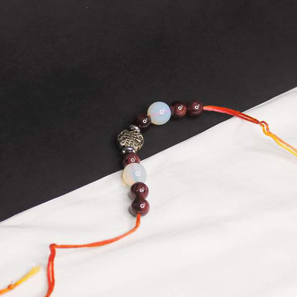 Healing Crystal Rakhi For Strength, Emotional Healing & Divine Protection