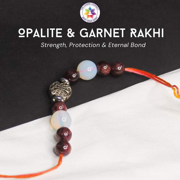 Healing Crystal Rakhi For Strength, Emotional Healing & Divine Protection 2