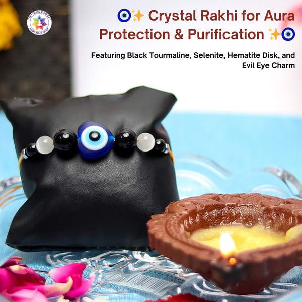 Healing Rakhi for Aura Cleansing & Protection | Spiritual Raksha Bandhan Gift 3