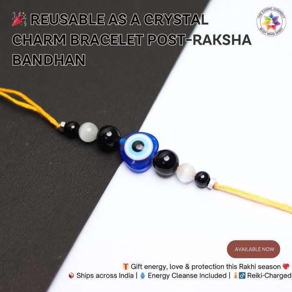 Healing Rakhi for Aura Cleansing & Protection | Spiritual Raksha Bandhan Gift 7