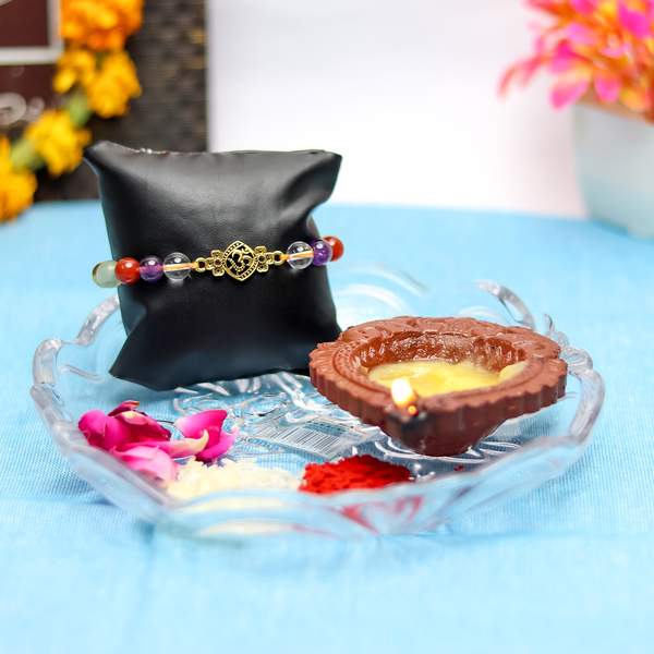 Healing Rakhi for Study Support, Chakra Alignment & Good Luck 6