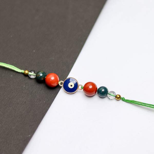 Health Crystal Rakhi for Energy, Immunity & Protection Raksha Bandhan Gift