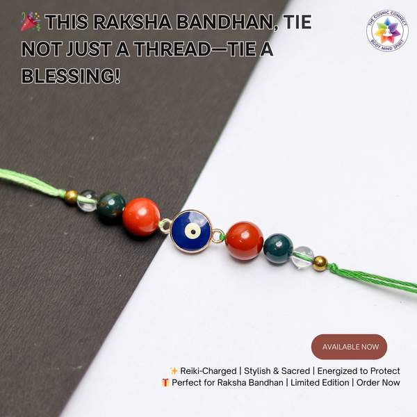 Health Crystal Rakhi for Energy, Immunity & Protection Raksha Bandhan Gift 7