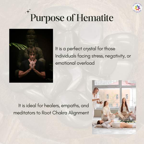 Hematite Healing Bracelet - Grounding Energy & Enhancing Focus 4