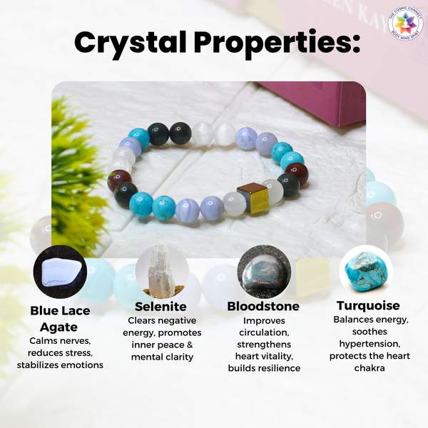 Hypertensive Heart Disease Therapy Bracelet for Stress Relief 5