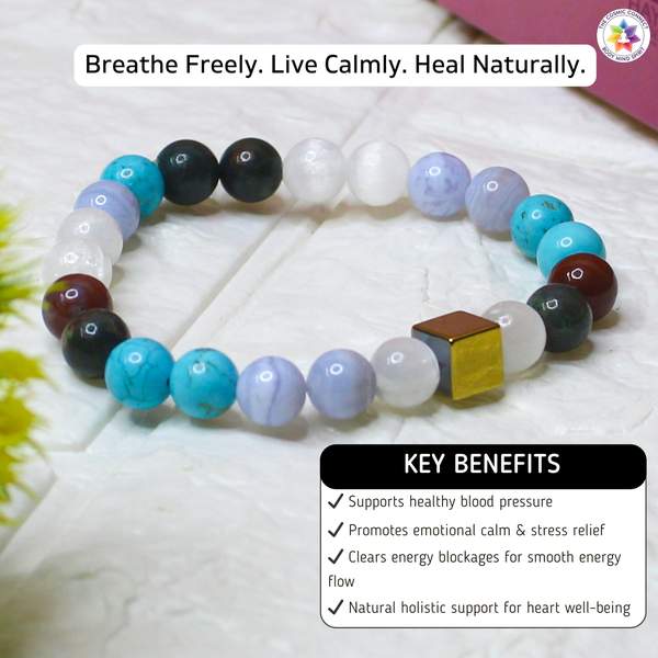 Hypertensive Heart Disease Therapy Bracelet for Stress Relief 6