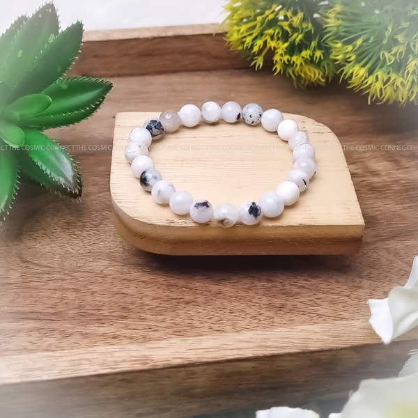 Indian Rainbow Moonstone Healing Bracelet - Balance Your Chakras 2