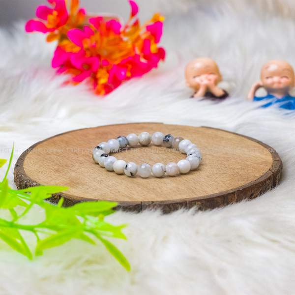 Indian Rainbow Moonstone Healing Bracelet - Balance Your Chakras 4