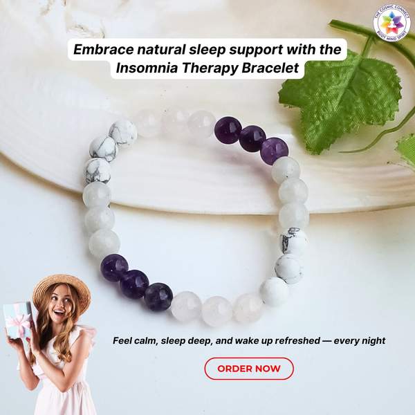 Insomnia Relief Bracelet for Sleep Aid, Stress Relief, & Emotional Healing 9
