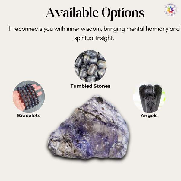 Iolite Healing Bracelet - Enhance Intuition, Promote Mental Clarity 11