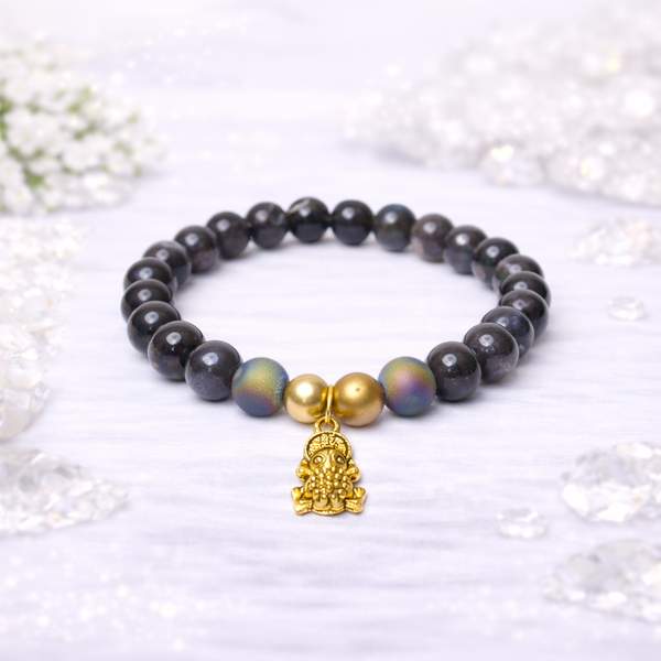 Iolite Healing Bracelet - Enhance Intuition, Promote Mental Clarity 3