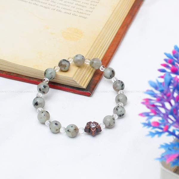Kiwi Stone Healing Bracelet – Emotional Balance, Inner Strength & Detoxification 8