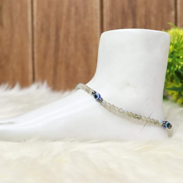 Labradorite Crystal Anklet Embrace Your Inner Magic