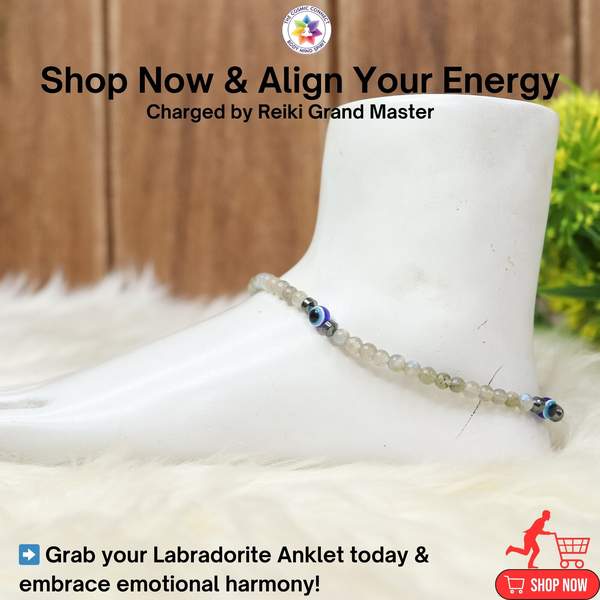Labradorite Crystal Anklet Embrace Your Inner Magic 10