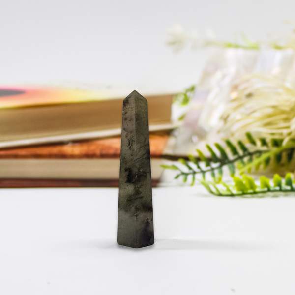 Labradorite Crystal Wand for Manifestation, Intuition & Aura Protection Healing