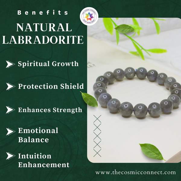 Labradorite Healing Bracelet – Intuition, Protection & Transformation 12