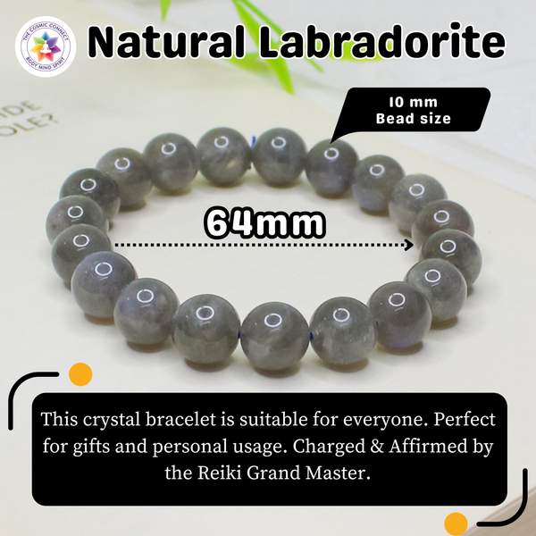 Labradorite Healing Bracelet – Intuition, Protection & Transformation 13