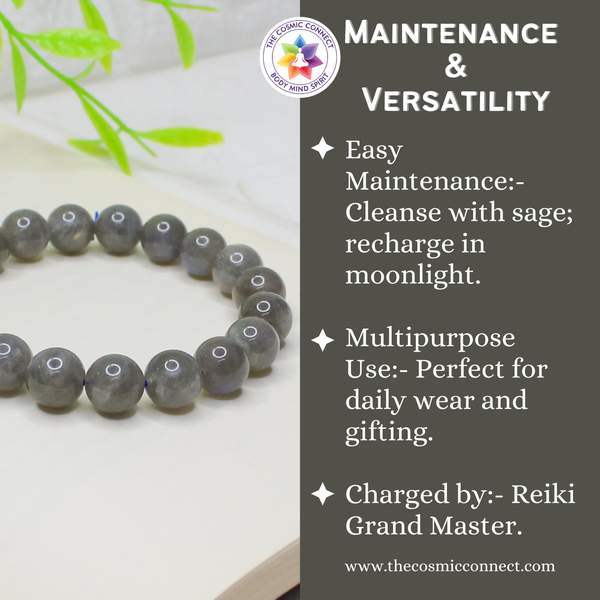 Labradorite Healing Bracelet – Intuition, Protection & Transformation 14