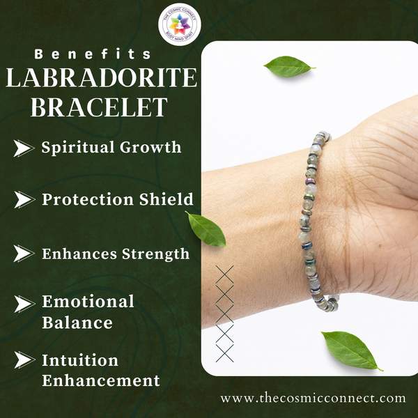 Labradorite Healing Bracelet – Intuition, Protection & Transformation 3
