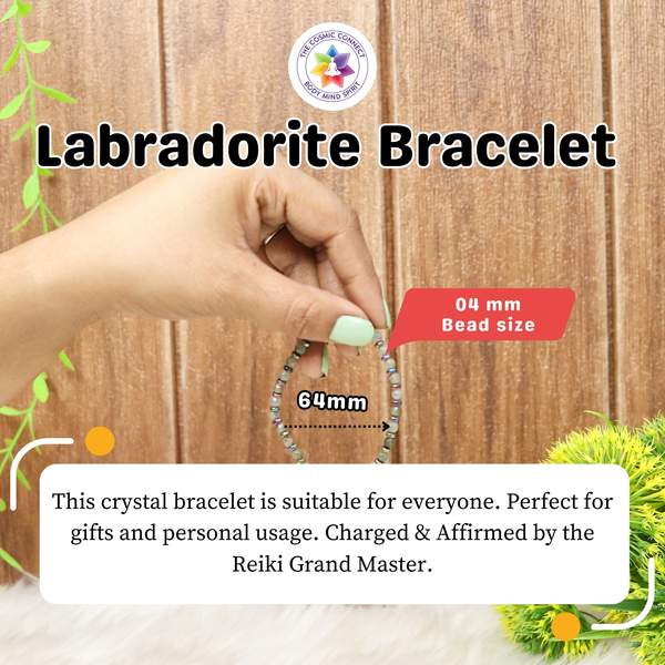 Labradorite Healing Bracelet – Intuition, Protection & Transformation 4